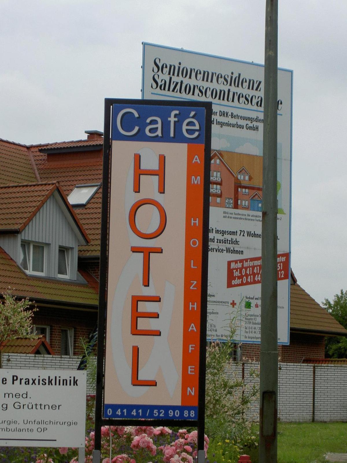 Hotel Am Holzhafen Stade Buitenkant foto