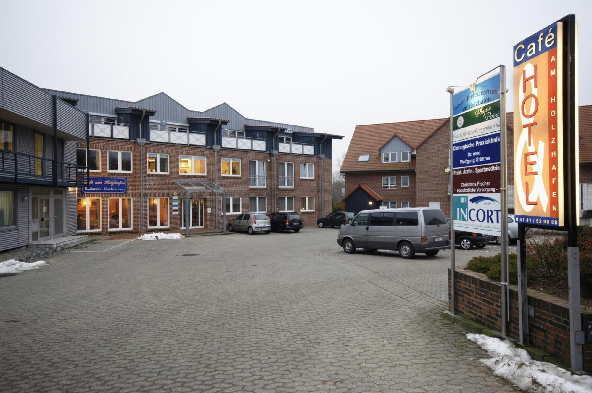 Hotel Am Holzhafen Stade Buitenkant foto